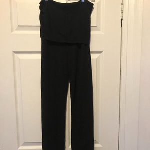 Bloch Knit Pants with Roll-Over Waist